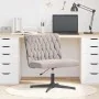 Silla oficina giratoria tejido imitación lana rizada gris claro von , Stühle - Ref: Foro24-4105397, Preis: 112,13 €, Rabatt: %