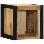 Mesitas de noche 2 piezas 40x35x40cm madera maciza rugosa mango de , Mesitas de noche - Ref: Foro24-4015959, Precio: 120,66 €...