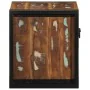 Mesilla de noche multicolor 40x35x40 cm madera maciza reciclada de , Mesitas de noche - Ref: Foro24-4015950, Precio: 84,26 €,...