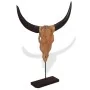 Escultura de calavera de toro de teca 66x15x88 cm de , Figuras, esculturas y estatuas - Ref: Foro24-244566, Precio: 104,56 €,...