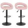 Taburetes de cocina 2 unidades terciopelo rosa von , Küchenhocker - Ref: Foro24-333274, Preis: 110,93 €, Rabatt: %