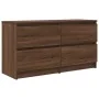Mueble para TV madera contrachapada marrón roble 100x35x54 cm von , TV-Möbel - Ref: Foro24-861802, Preis: 106,32 €, Rabatt: %