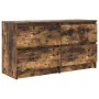 Mueble de TV madera de ingeniería roble ahumado 100x35x54 cm de , Muebles TV - Ref: Foro24-861800, Precio: 92,21 €, Descuento: %