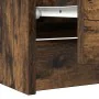 Mueble de TV madera de ingeniería roble ahumado 100x35x54 cm de , Muebles TV - Ref: Foro24-861800, Precio: 92,21 €, Descuento: %