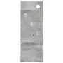 Anclajes de valla 12 uds acero galvanizado plateado9x6x15 cm by , Spikes for anchoring in the ground - Ref: Foro24-145334, Pr...