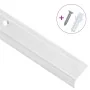 Perfiles de peldaños forma de L 5 uds aluminio plata 100 cm by , Stairs - Ref: Foro24-146754, Price: 20,17 €, Discount: %