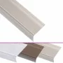 Perfiles de peldaños forma de L 5 uds aluminio champán 100 cm by , Stairs - Ref: Foro24-146775, Price: 22,08 €, Discount: %
