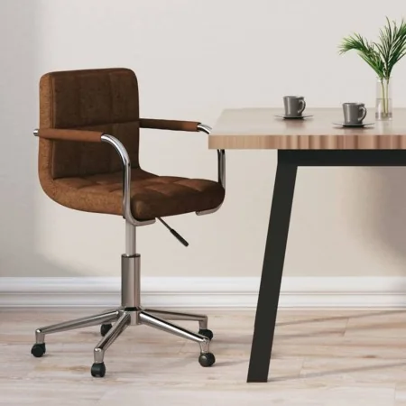 Silla de oficina giratoria de tela marrón von , Bürostühle - Ref: Foro24-334794, Preis: 91,13 €, Rabatt: %
