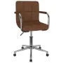 Silla de oficina giratoria de tela marrón von , Bürostühle - Ref: Foro24-334794, Preis: 91,13 €, Rabatt: %