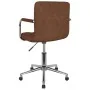 Silla de oficina giratoria de tela marrón von , Bürostühle - Ref: Foro24-334794, Preis: 91,13 €, Rabatt: %