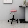 Silla de oficina giratoria de terciopelo rosa de , Sillas de oficina - Ref: Foro24-333179, Precio: 55,47 €, Descuento: %
