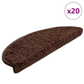 Alfombrilla escalera 20 uds marrón 65x21x4 cm by , Stair mats - Ref: Foro24-3365848, Price: 97,68 €, Discount: %