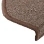 Alfombrilla escalera 20 uds marrón café 65x24x4 cm de , Alfombrillas para escalones - Ref: Foro24-3365793, Precio: 80,84 €, D...