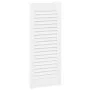 Puerta de armario de lamas 2 uds blanco 69x29,5 cm von , Schranktüren - Ref: Foro24-4015904, Preis: 46,51 €, Rabatt: %