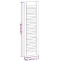Puerta de armario de lamas blanco 99x29,5 cm von , Schranktüren - Ref: Foro24-4015906, Preis: 33,23 €, Rabatt: %
