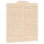 Puertas batientes diseño de lamas 1 par 90x80cm madera pino von , Türen für zu Hause - Ref: Foro24-4107126, Preis: 60,39 €, R...