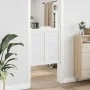 Puertas batientes diseño de lamas 2 par blanco 90x80 cm de , Puertas para el hogar - Ref: Foro24-4107139, Precio: 112,25 €, D...