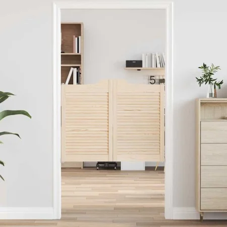 Puertas batientes diseño de lamas 1 par 80x100cm madera pino von , Türen für zu Hause - Ref: Foro24-4107130, Preis: 62,47 €, ...