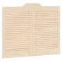 Puertas batientes diseño de lamas 1 par 80x100cm madera pino von , Türen für zu Hause - Ref: Foro24-4107130, Preis: 62,47 €, ...