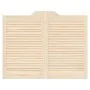 Puertas batientes diseño de lamas 1 par 80x100cm madera pino von , Türen für zu Hause - Ref: Foro24-4107130, Preis: 62,47 €, ...