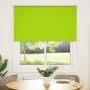 Estor Enrollable Opaco hojas verde 135x130cm Tela Ancho 131,6cm by , Blinds and blinds - Ref: Foro24-4011239, Price: 26,74 €,...
