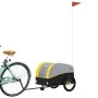 Remolque para bicicleta hierro negro y amarillo 30 kg by , Bicycle trailers - Ref: Foro24-94141, Price: 98,72 €, Discount: %