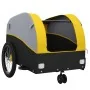Remolque para bicicleta hierro negro y amarillo 30 kg by , Bicycle trailers - Ref: Foro24-94141, Price: 98,72 €, Discount: %