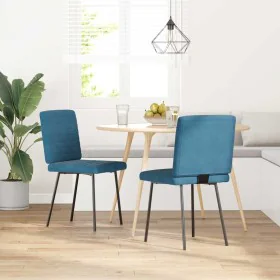 Sillas de comedor 2 unidades terciopelo azul von , Essstühle - Ref: Foro24-4101166, Preis: 85,20 €, Rabatt: %
