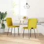 Sillas de comedor 2 unidades terciopelo amarillo by , dining chairs - Ref: Foro24-4101193, Price: 86,18 €, Discount: %