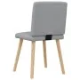 Sillas de comedor 6 unidades de tela gris claro de , Sillas de comedor - Ref: Foro24-3315544, Precio: 296,00 €, Descuento: %