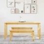 Juego de comedor Panama 3 pzas madera maciza de pino de , muebles para cocinas y comedores - Ref: Foro24-3345173, Precio: 343...