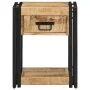 Mesita de noche madera maciza de mango 40x35x50 cm by , Nightstands - Ref: Foro24-4016688, Price: 90,44 €, Discount: %