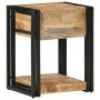 Mesita de noche madera maciza de mango 40x35x50 cm by , Nightstands - Ref: Foro24-4016688, Price: 90,44 €, Discount: %