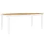 Juego de comedor Panama 3 pzas madera maciza de pino blanco by , Furniture sets for kitchens and dining rooms - Ref: Foro24-3...
