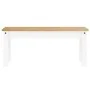 Juego de comedor Panama 3 pzas madera maciza de pino blanco by , Furniture sets for kitchens and dining rooms - Ref: Foro24-3...