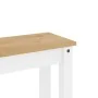 Juego de comedor Panama 3 pzas madera maciza de pino blanco by , Furniture sets for kitchens and dining rooms - Ref: Foro24-3...