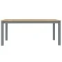 Juego de comedor Panama 4 pzas madera maciza de pino gris by , Furniture sets for kitchens and dining rooms - Ref: Foro24-334...