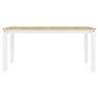 Juego de comedor Panama 4 pzas madera maciza de pino blanco de , muebles para cocinas y comedores - Ref: Foro24-3345178, Prec...