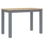 Juego de comedor Panama 5 pzas madera maciza de pino gris by , Furniture sets for kitchens and dining rooms - Ref: Foro24-334...