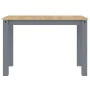Juego de comedor Panama 5 pzas madera maciza de pino gris by , Furniture sets for kitchens and dining rooms - Ref: Foro24-334...