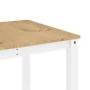 Juego de comedor Panama 5 pzas madera maciza de pino blanco by , Furniture sets for kitchens and dining rooms - Ref: Foro24-3...