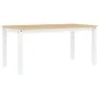 Juego de comedor Panama 3 pzas madera maciza de pino blanco by , Furniture sets for kitchens and dining rooms - Ref: Foro24-3...