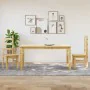 Juego de comedor Panama 3 pzas madera maciza de pino de , muebles para cocinas y comedores - Ref: Foro24-3345200, Precio: 314...