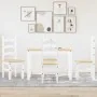 Juego de comedor Panama 5 pzas madera maciza de pino blanco by , Furniture sets for kitchens and dining rooms - Ref: Foro24-3...