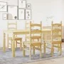Juego de comedor Panama 5 pzas madera maciza de pino by , Furniture sets for kitchens and dining rooms - Ref: Foro24-3345209,...