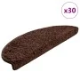 Alfombrilla escalera 30 uds Marrón 65x21x4 cm de , Alfombrillas para escalones - Ref: Foro24-3365815, Precio: 165,47 €, Descu...