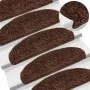 Alfombrilla escalera 30 uds Marrón 65x21x4 cm de , Alfombrillas para escalones - Ref: Foro24-3365815, Precio: 165,47 €, Descu...