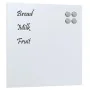 Pizarra magnética de pared vidrio templado blanco 40x40 cm de , Pizarras blancas - Ref: Foro24-4008627, Precio: 22,25 €, Desc...