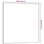 Pizarra magnética de pared vidrio templado blanco 40x40 cm de , Pizarras blancas - Ref: Foro24-4008627, Precio: 22,25 €, Desc...