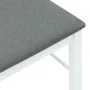 Sillas de comedor con cojines 2uds madera maciza blanco caucho von , Essstühle - Ref: Foro24-4102429, Preis: 103,32 €, Rabatt: %